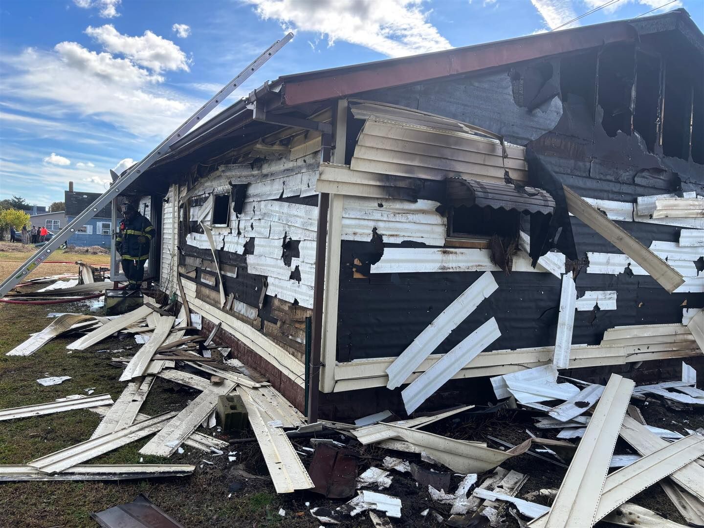 Millsboro fire aftermath